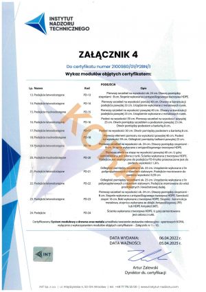 Certyfikat 980_1 KORA-5_page-0001-1